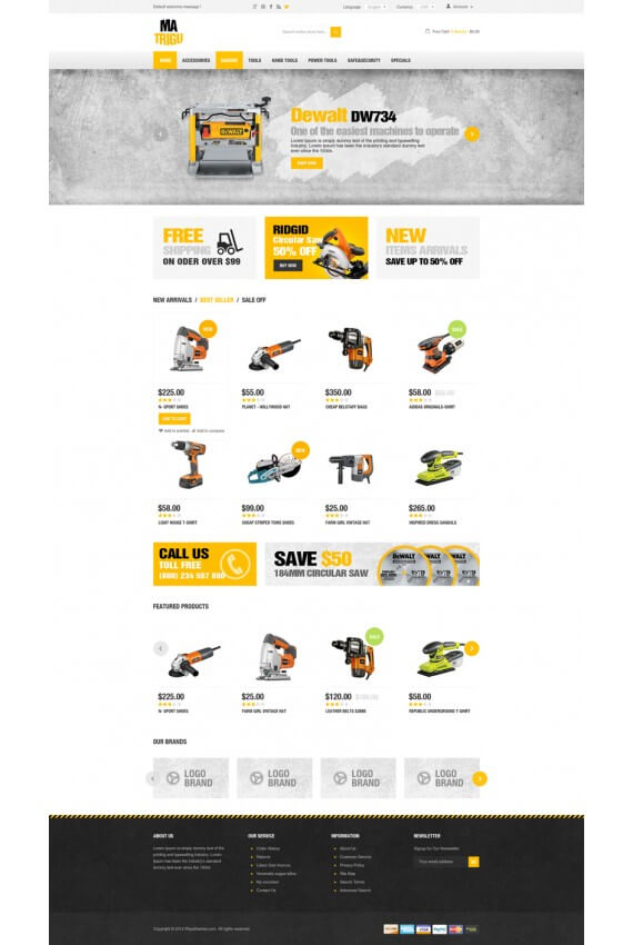 Plantilla de TRIGU Construction Machinery